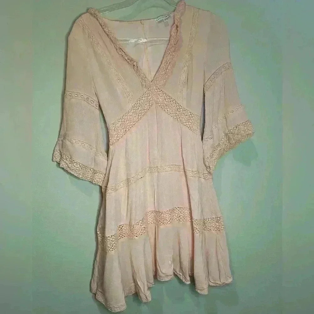 Baltic Born Boho Pink Dress size Small